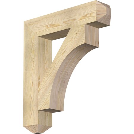 Ekena Millwork Westlake Craftsman Rough Sawn Bracket, Douglas Fir, 6"W x 30"D x 34"H BKT06X30X34WTL04RDF